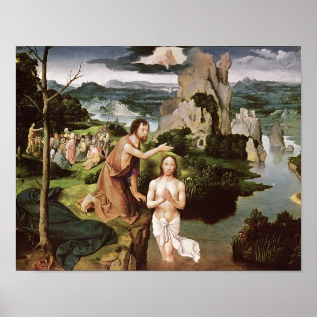 The Baptism of Christ, c.1515 Poster (Front)