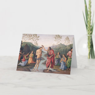 The Baptism of Christ Card