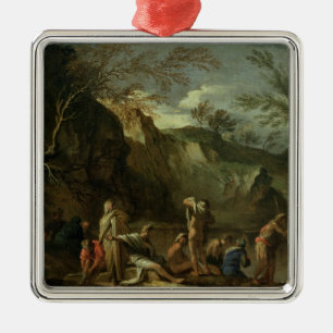 The Baptism of Christ Metal Tree Decoration