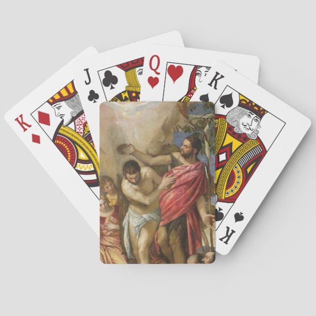 The Baptism of Christ Playing Cards (Back)