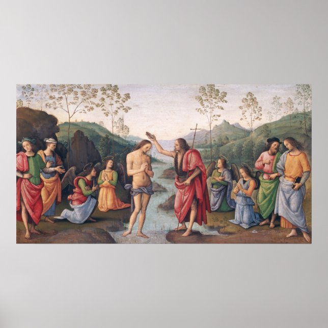 The Baptism of Christ Poster (Front)