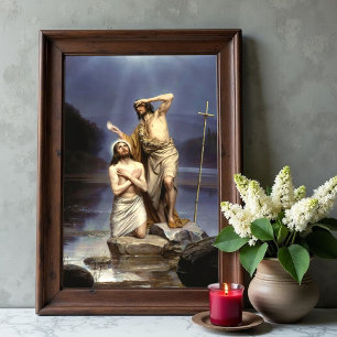 The Baptism of Christ Poster