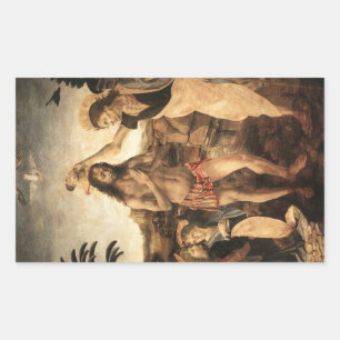 'The Baptism of Christ' Rectangular Sticker