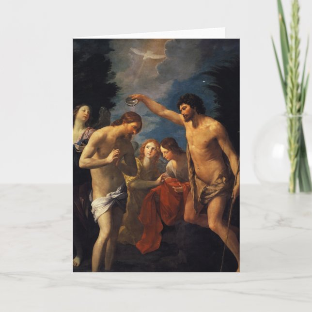 THE BAPTISM OF JESUS CARD (Front)