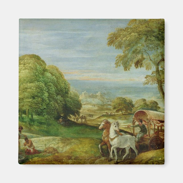 The Baptism of the Ethiopian Eunuch Magnet (Front)