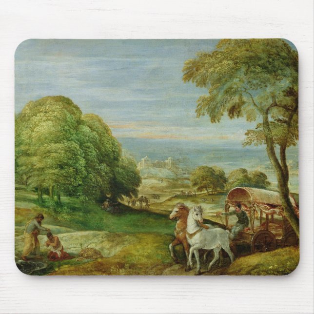 The Baptism of the Ethiopian Eunuch Mouse Pad (Front)