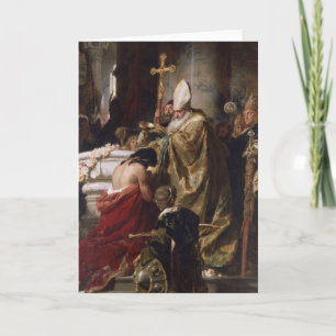 The Baptism of Vajk Card