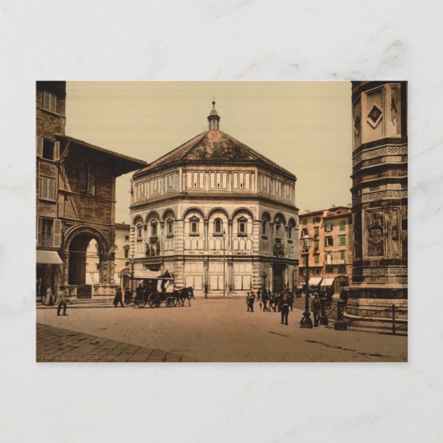 The Baptistry, Florence, Tuscany, Italy Postcard (Front)