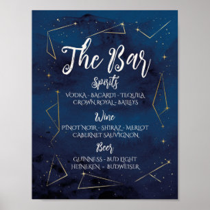 The Bar Wedding Star Sign Constellations