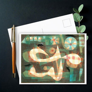 The Barbed Noose with the Mice, Paul Klee Postcard