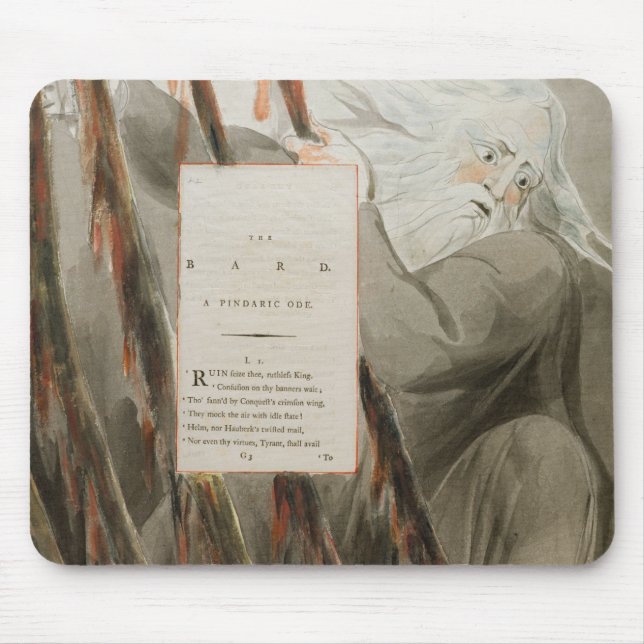 The Bard: A Pindaric Ode, from 'The Poems of Thoma Mouse Pad (Front)