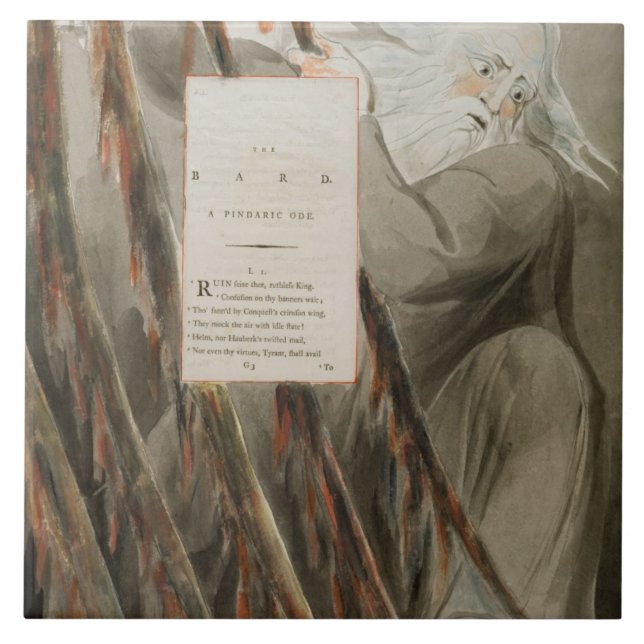 The Bard: A Pindaric Ode, from 'The Poems of Thoma Tile (Front)