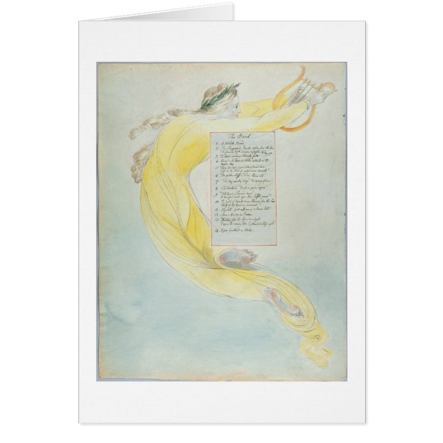 'The Bard', design 52 from 'The Poems of Thomas Gr (Front)