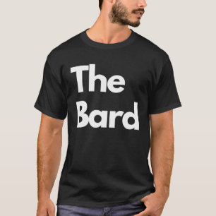 The Bard   minimalist titles T-Shirt