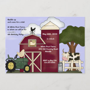 The Barn Invitation