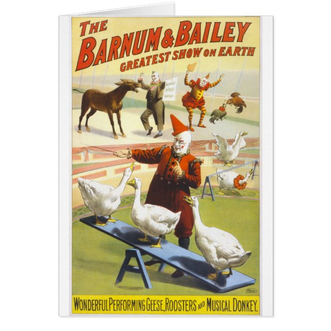 The Barnum & Bailey Circus (Front)