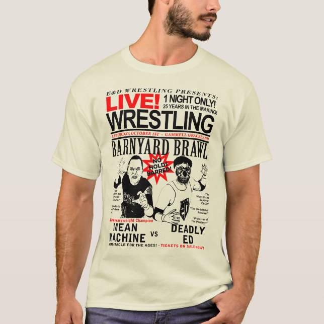 The Barnyard Brawl Promo T-Shirt (Front)