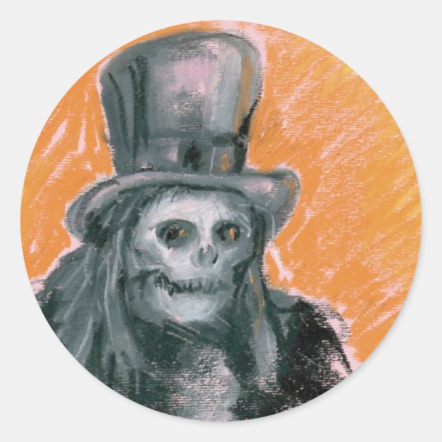 The Baron Halloween Sticker (Front)