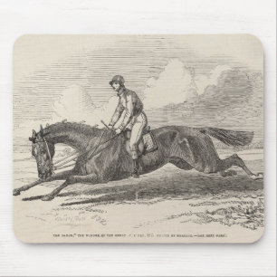 The Baron', the winner of the Great St. Leger Mouse Pad