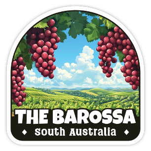 The Barossa, South Australia Sticker