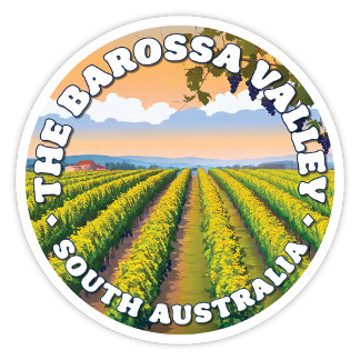 The Barossa Valley, South Australia Sticker