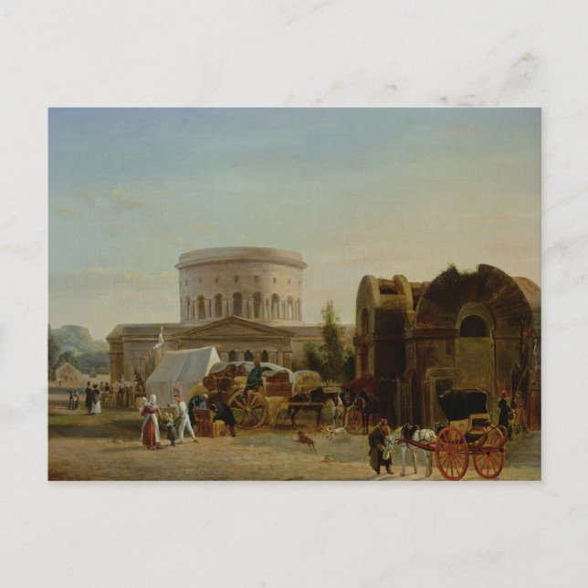 The Barrier at La Villette Postcard (Front)