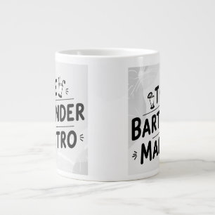 The bartender Maestro  Large Coffee Mug