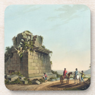 The Base of a Colossal Column near Syracuse, plate Coaster