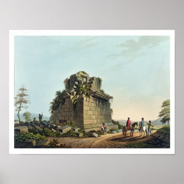 The Base of a Colossal Column near Syracuse, plate Poster (Front)