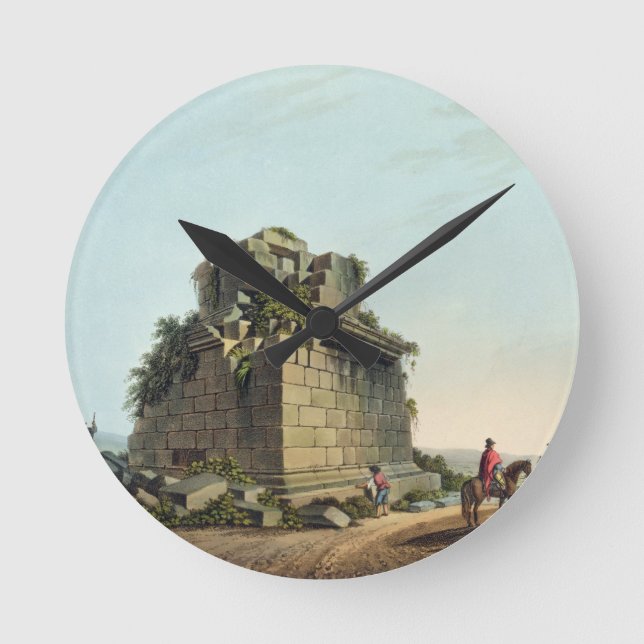 The Base of a Colossal Column near Syracuse, plate Round Clock (Front)