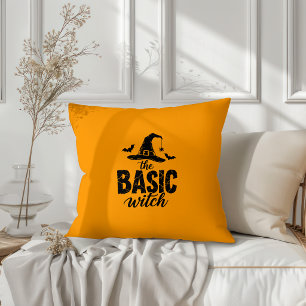 The Basic Witch Matching Halloween Design Cushion