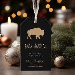 The Basics Buffalo Kraft Paper ID602 Gift Tags