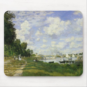 The Basin at Argenteuil - Claude Monet Mouse Pad