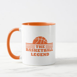 The basketball legend for coach mug