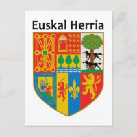 The Basque Country (Euskal Herria) coat of arms,