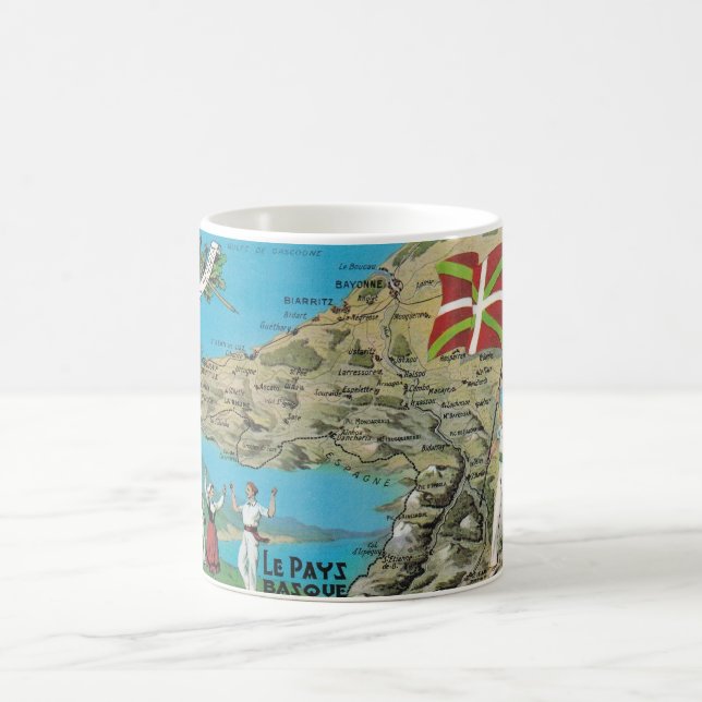 The Basque Region of Spain Mug (Center)