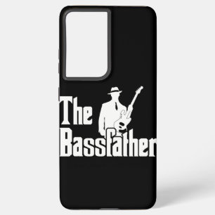The Bassfather Funny Gift for Bass Guitarist Samsung Galaxy Case