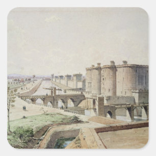 The Bastille in 1420 Square Sticker
