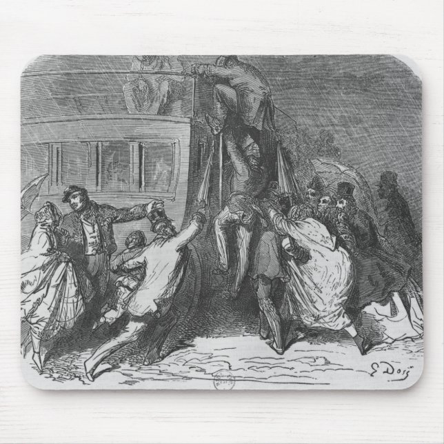 The Bastille omnibus Mouse Pad (Front)