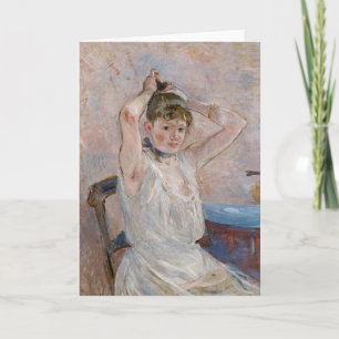The Bath   Berthe Morisot Card