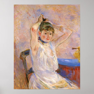 The Bath by Berthe Morisot Poster