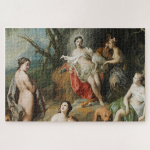 The Bath Girls Old Masters Painting Jigsaw Puzzle