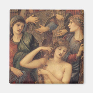 The Bath of Venus by Sir Edward Coley Burne-Jones Magnet