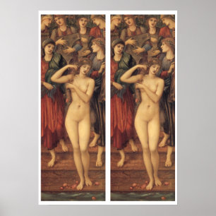 The Bath of Venus by Sir Edward Coley Burne Jones Poster