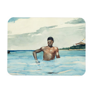 The Bather, 1899 Magnet