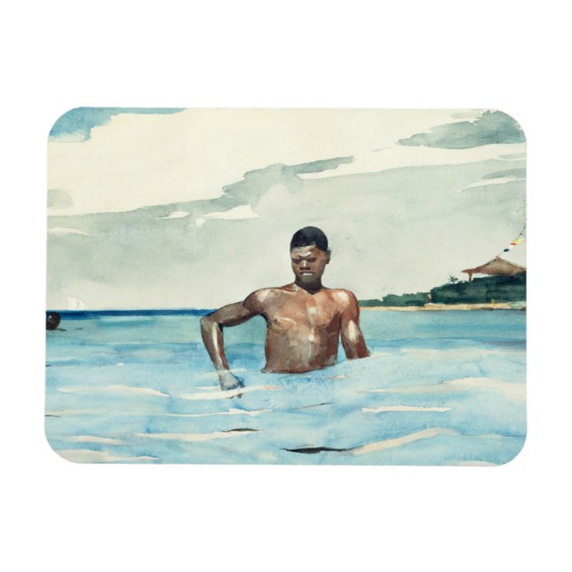 The Bather, 1899 Magnet (Horizontal)