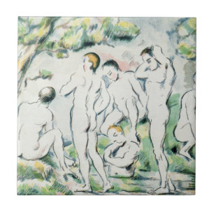 The Bathers, Small plate Ceramic Tile