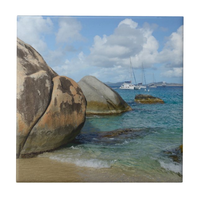 The Baths Ceramic Tile (Front)