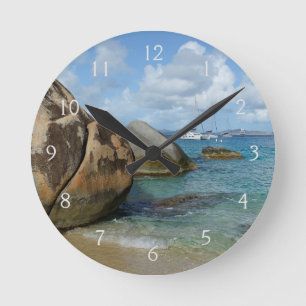 The Baths Round Clock