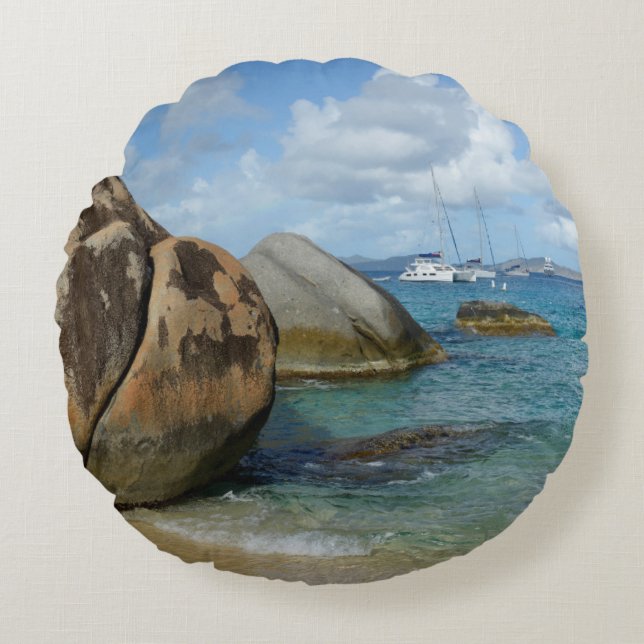 The Baths Round Cushion (Front)
